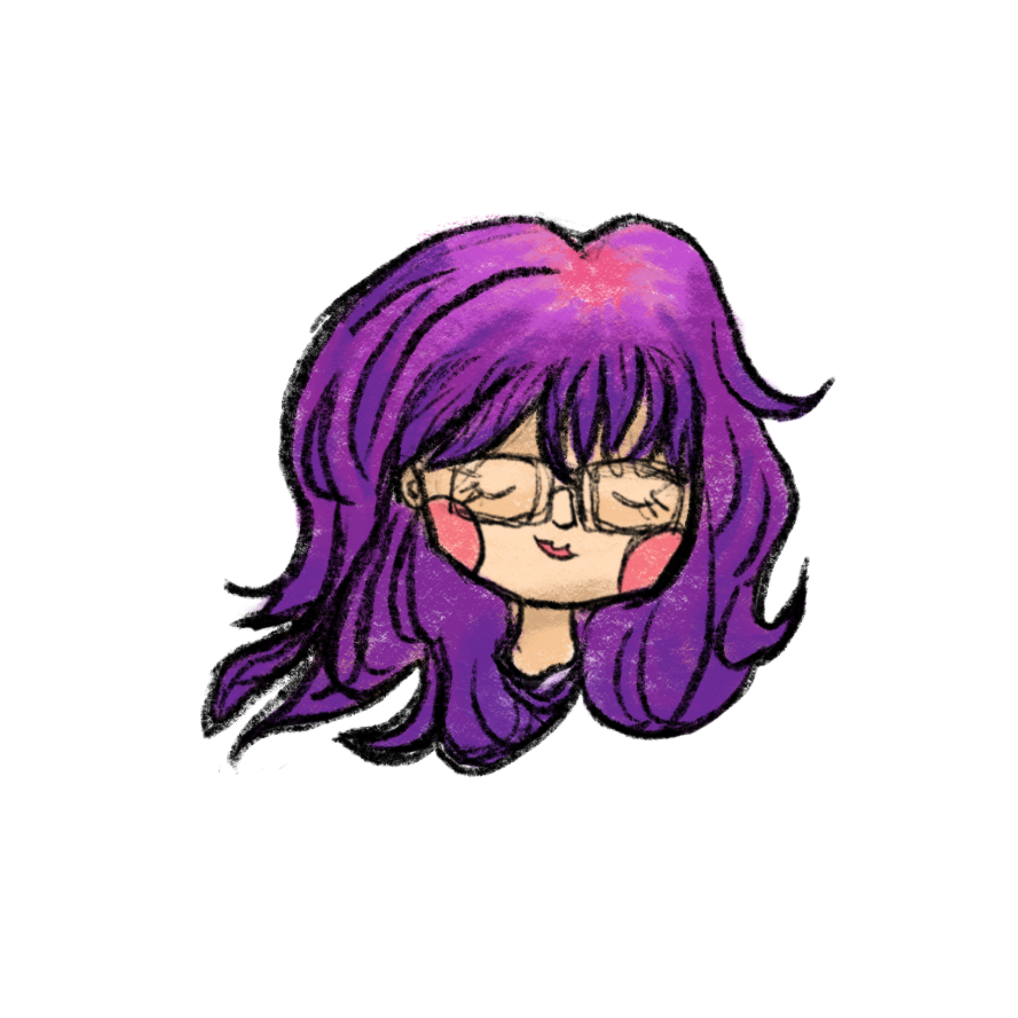 Purple Haired Lady